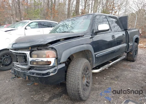2001 GMC Sierra 1500Hd Sle from USA, damaged, VIN 1GTGK13U21F170226